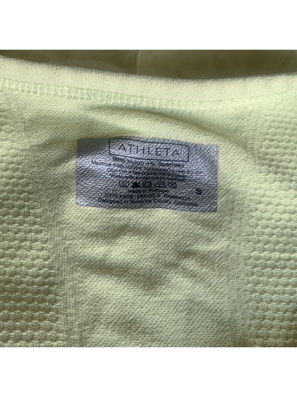 Athleta Razorback rouched tank top - Picture 4 of 5